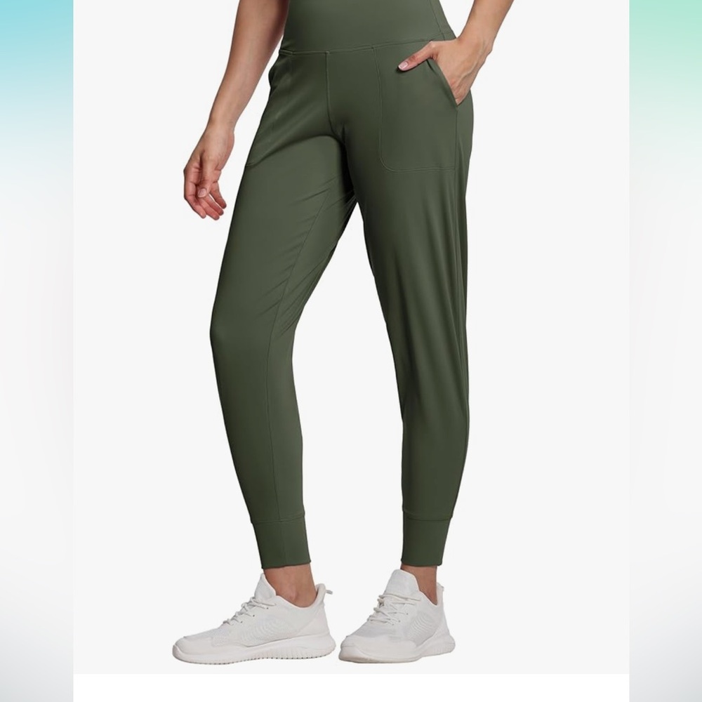 Dragon Fit Joggers High Waist Workout Tapered Lounge Pants